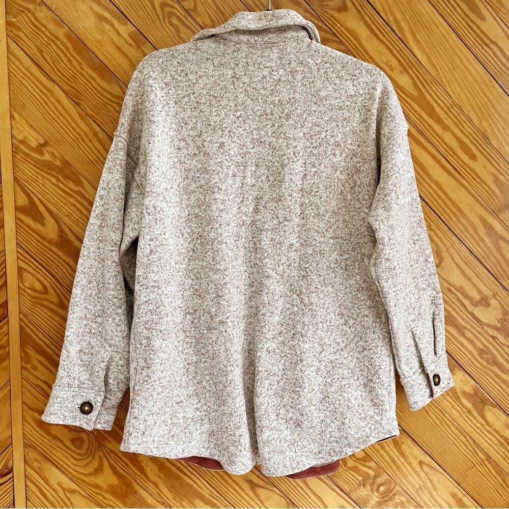 Madewell Sweater Fleece Shirt Jacket - Picture 5 of 10
